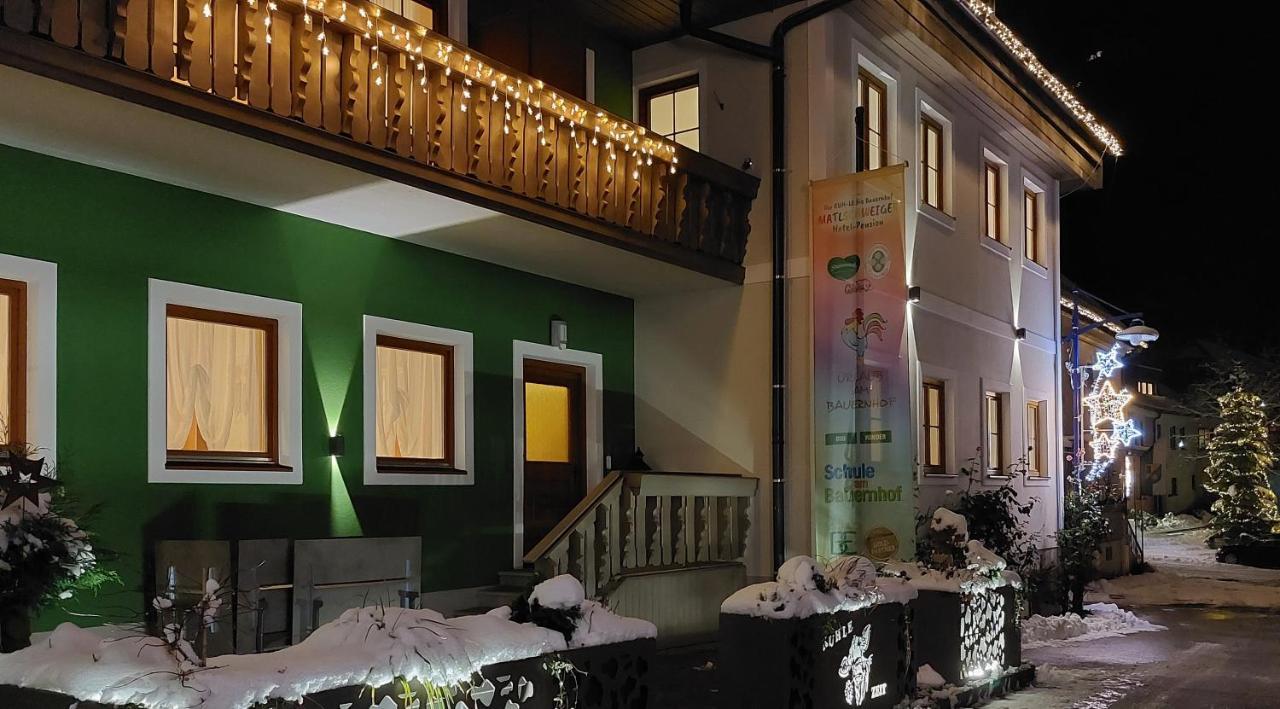 Bio-Bauernhof-Hotel Matlschweiger Lassing  Ngoại thất bức ảnh